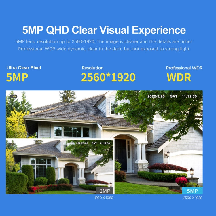 SriHome SH034 5.0MP Mini Dual 2.4 / 5G WiFi Outdoor Waterproof Video Surveillance Color Night Vision Security CCTV Cam SriHome SH034 5.0MP Mini Dual 2.4 / 5G WiFi Outdoor Waterproof Video Surveillance Color Night Vision Security CCTV Cam